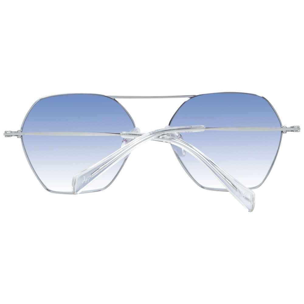 Ana Hickmann Gray Metal Sunglasses