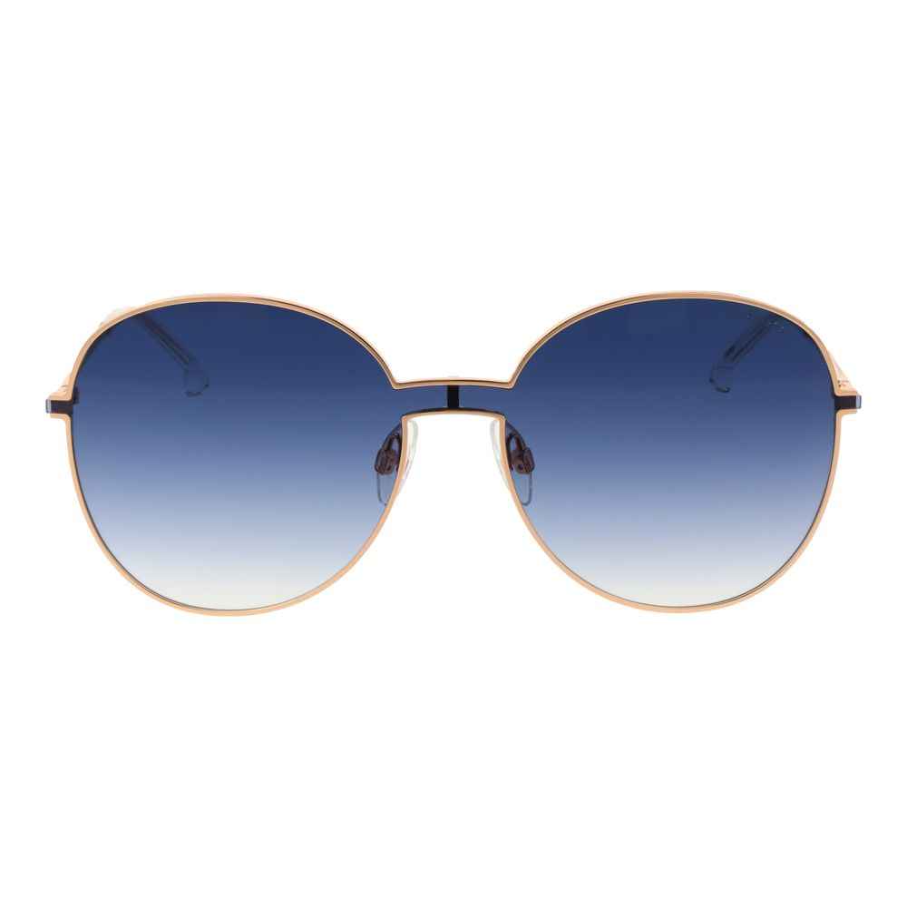 Ana Hickmann Gold Metal Sunglasses