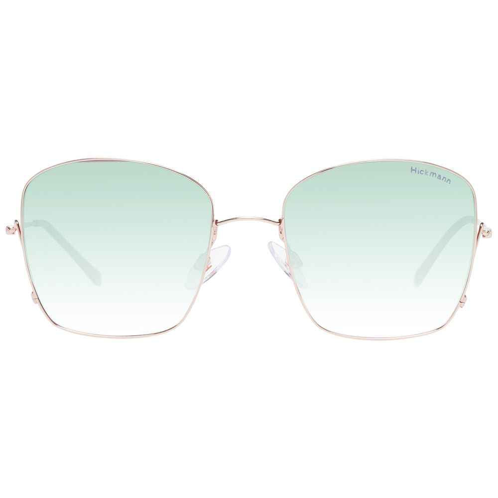 Ana Hickmann Gold Metal Sunglasses