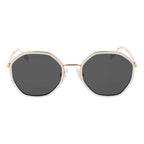 Ana Hickmann White Metal Sunglasses