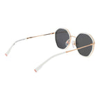 Ana Hickmann White Metal Sunglasses