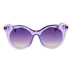 Ana Hickmann Purple Plastic Sunglasses