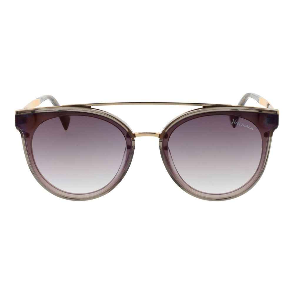 Ana Hickmann Brown Metal Sunglasses