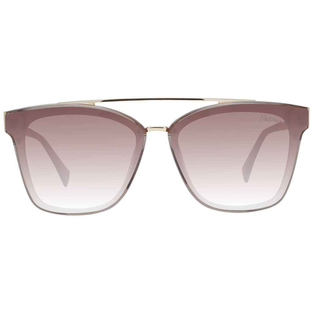 Ana Hickmann Brown Metal Sunglasses