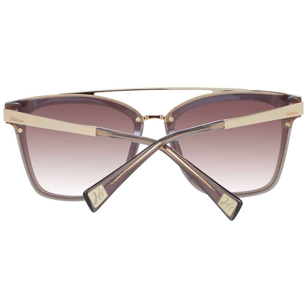 Ana Hickmann Brown Metal Sunglasses