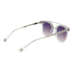 Ana Hickmann Gray Metal Sunglasses