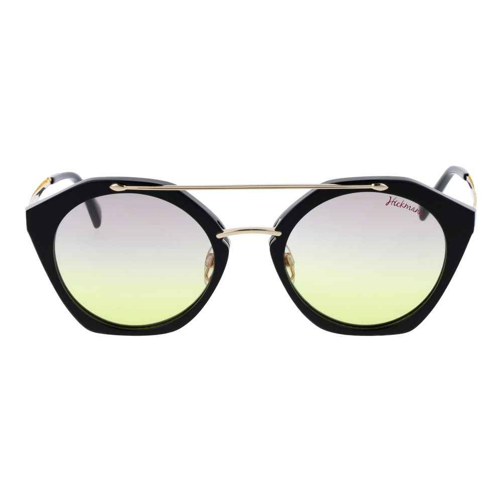 Ana Hickmann Black Metal Sunglasses