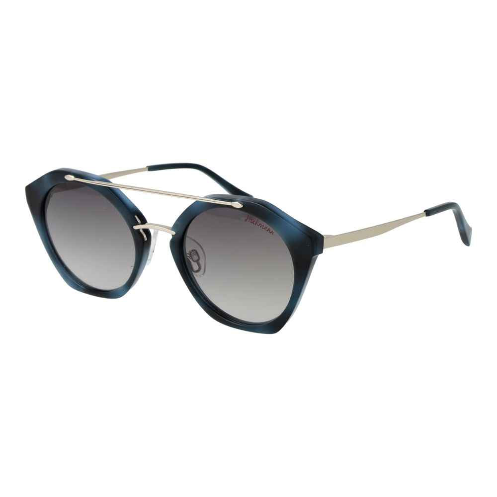 Ana Hickmann Blue Metal Sunglasses