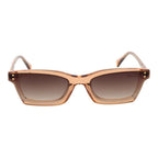 Ana Hickmann Brown Plastic Sunglasses
