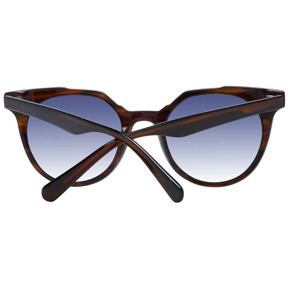Ana Hickmann Brown Acetate Sunglasses