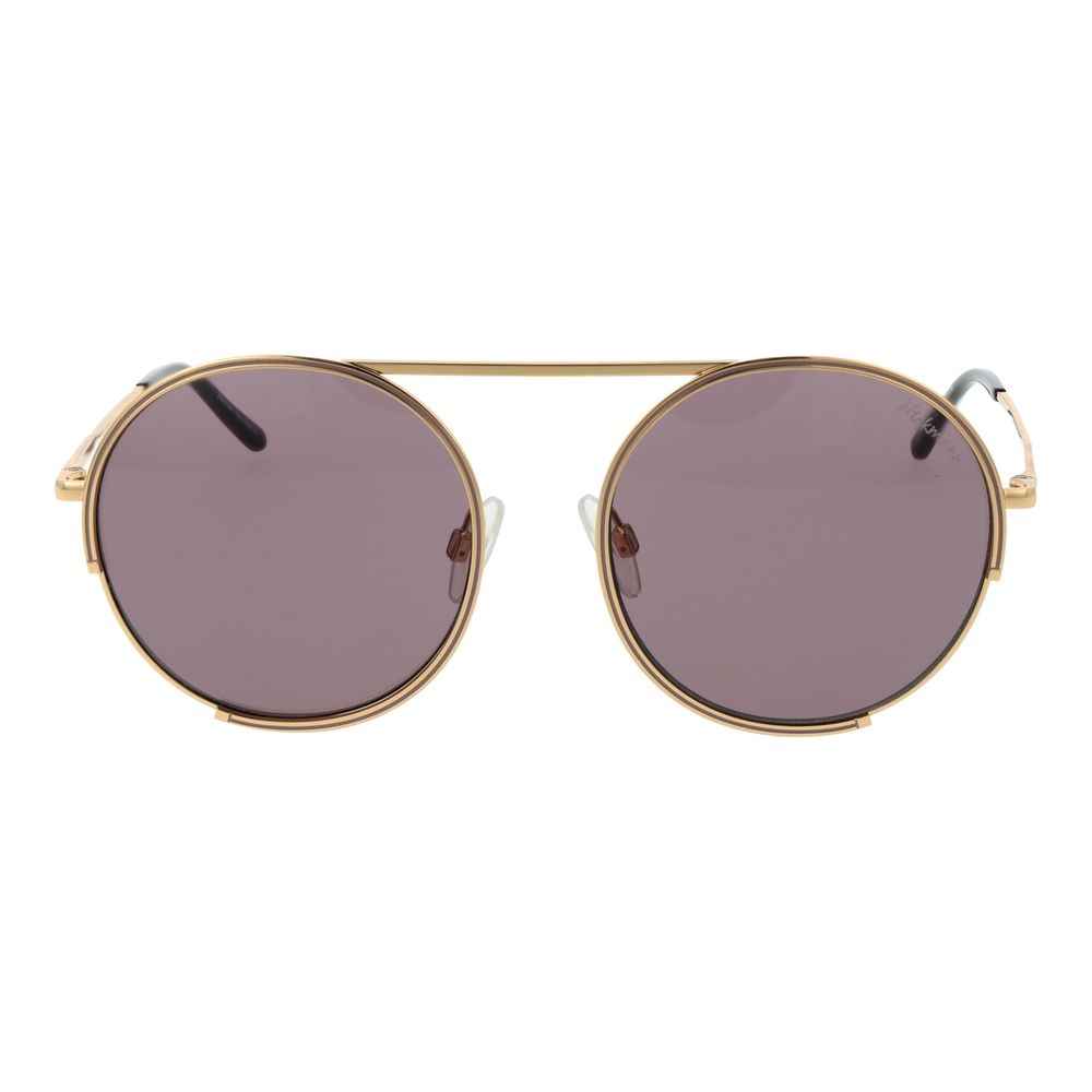 Ana Hickmann Gold Metal Sunglasses
