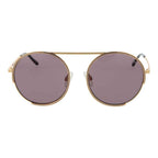 Ana Hickmann Gold Metal Sunglasses