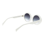 Ana Hickmann White Acetate Sunglasses