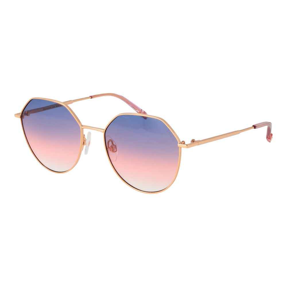 Ana Hickmann Gold Metal Sunglasses