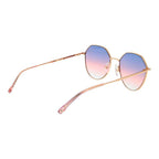 Ana Hickmann Gold Metal Sunglasses