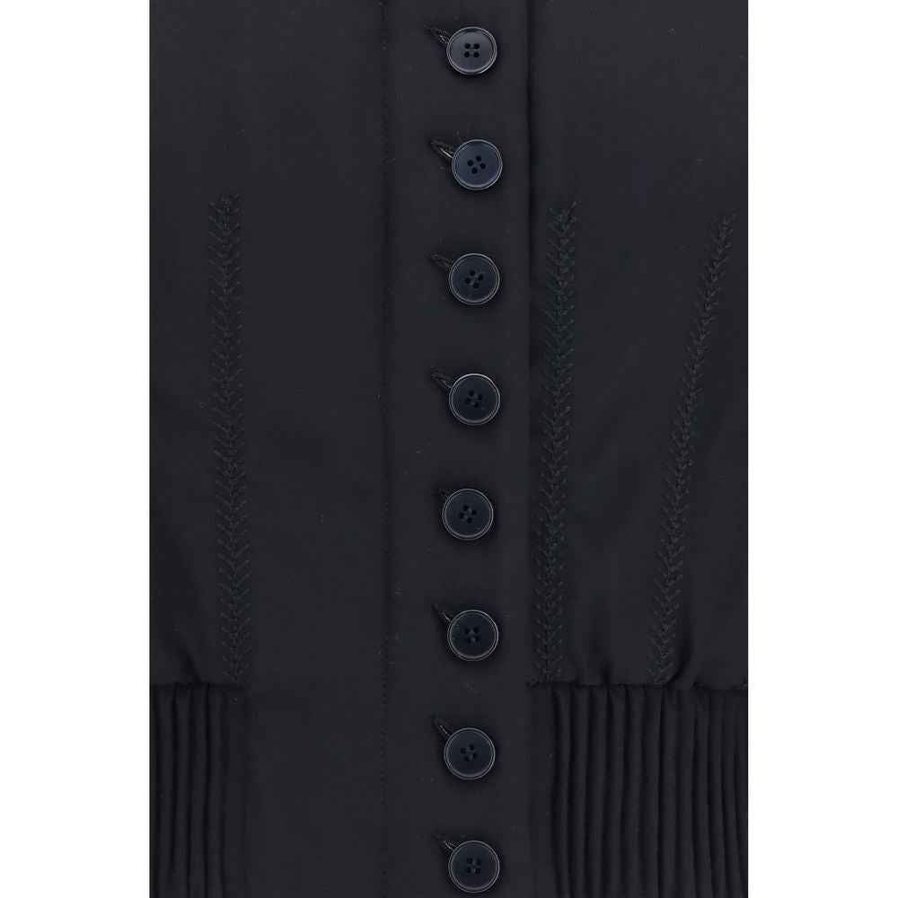 Alexander McQueen Black Polyester Bomber