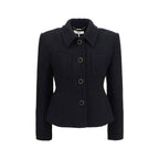 Chloé Black Wool Oves Aries Blazer