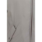 Brunello Cucinelli Gray Polyester Shell Jacket