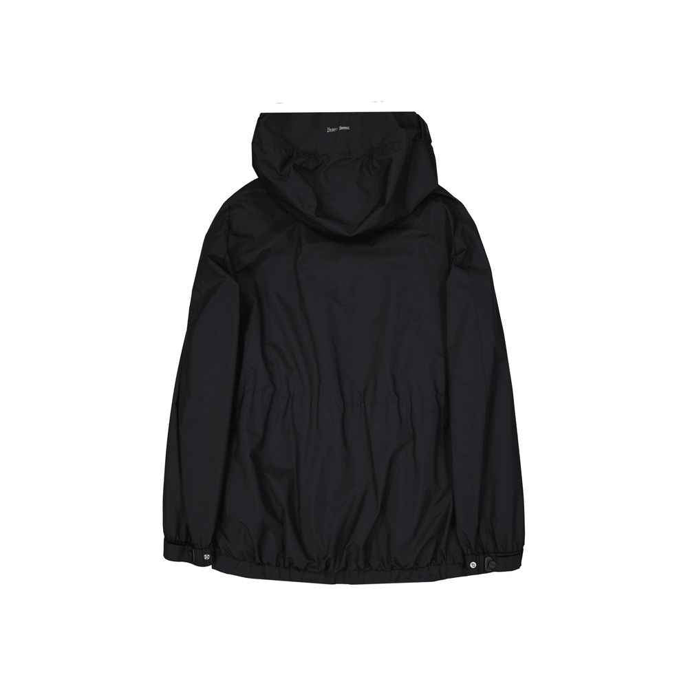 Herno Black Polyester Shell Jacket