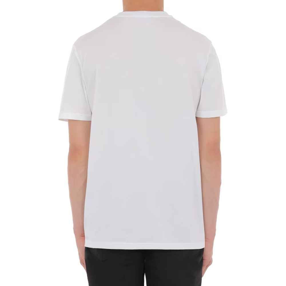 Moschino Couture White Cotton T-Shirt