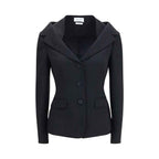 Alexander McQueen Black Wool Oves Aries Full-Length Jacket