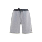 Brunello Cucinelli Gray Cotton Bermuda Shorts