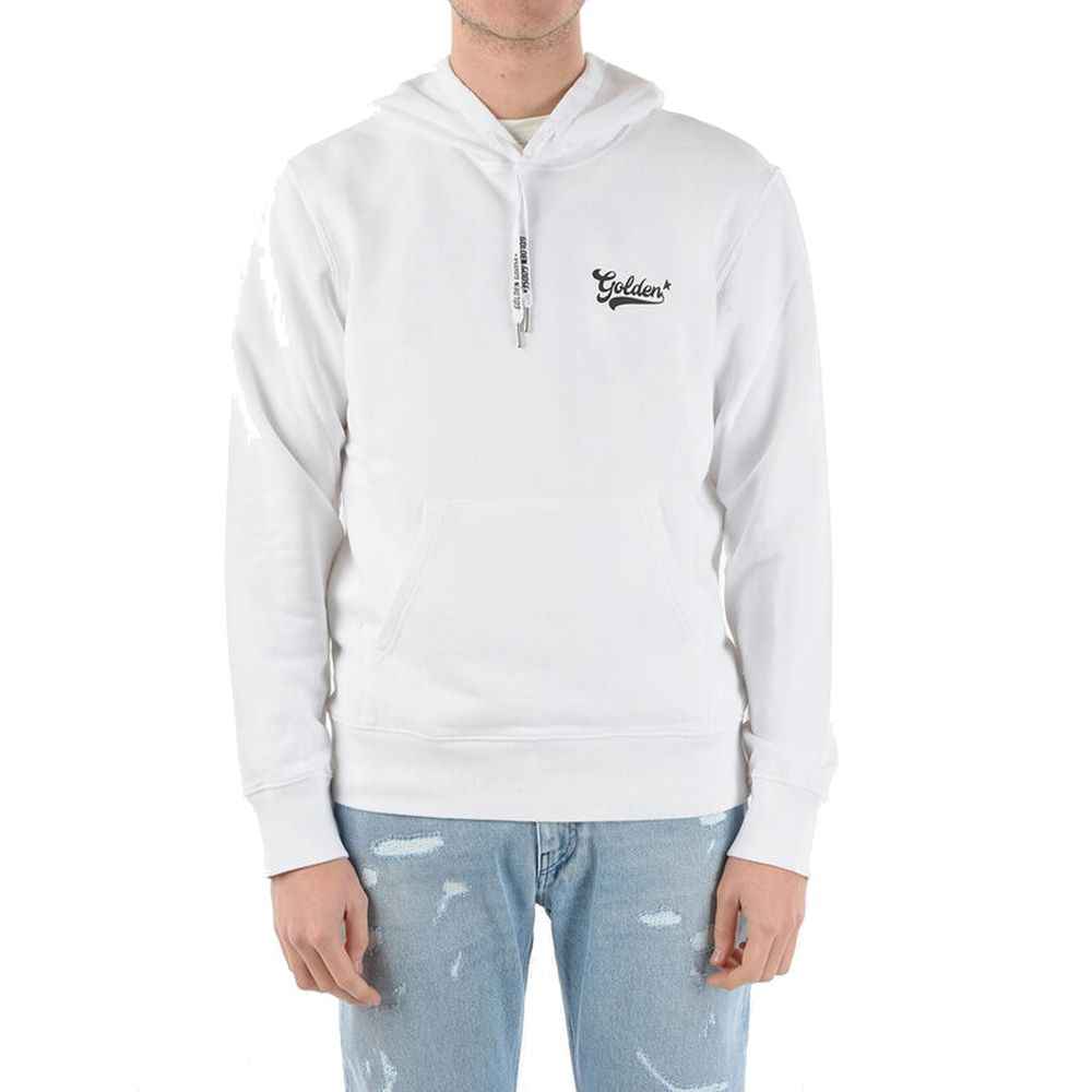 Golden Goose White Cotton Sweatshirt