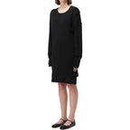 Lemaire Black Cotton Casual Dress