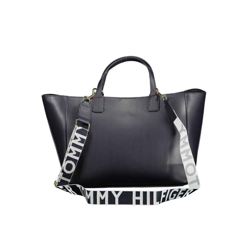 Tommy Hilfiger Blue Polyurethane Women's Bag
