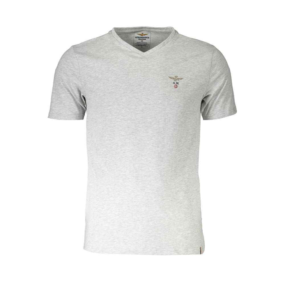 Aeronautica Militare Gray Cotton Men's Undershirt
