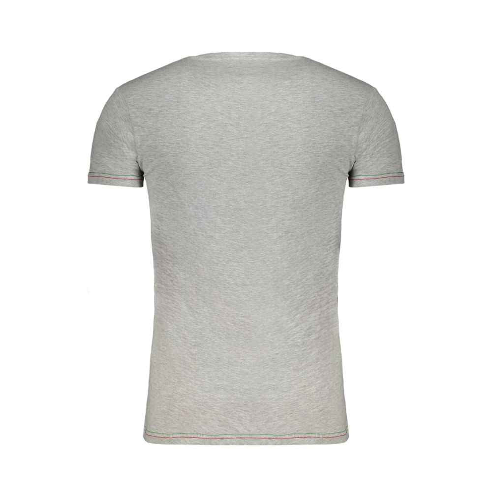 Aeronautica Militare Brown Cotton Men T-Shirt