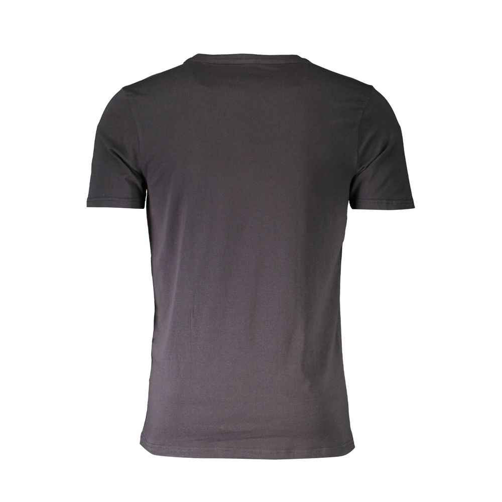 Aeronautica Militare Black Cotton Men's Shirt