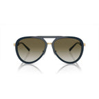 Emporio Armani Blue Metal Sunglasses