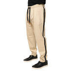 Dolce & Gabbana Beige Cotton Skinny Men Jogger Trouser Pants