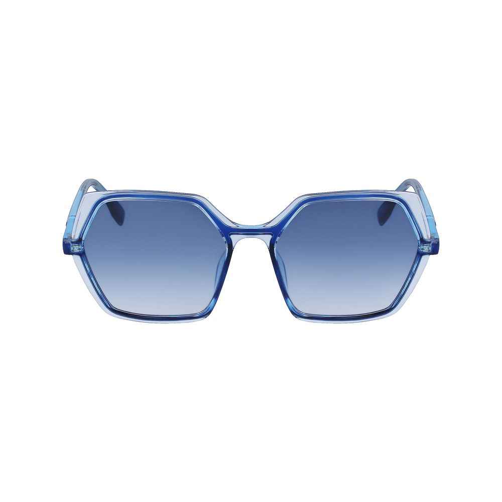 Karl Lagerfeld Blue Injected Sunglasses