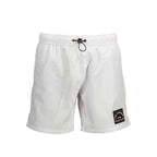 Karl Lagerfeld Bianco Polyester Men's Swim Boxer