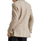 Brunello Cucinelli Beige Cashmere Blazer