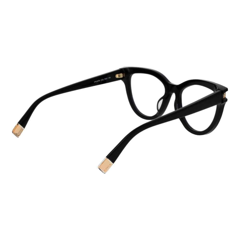 Furla Black Cellulose Acetate Glasses (Frames)