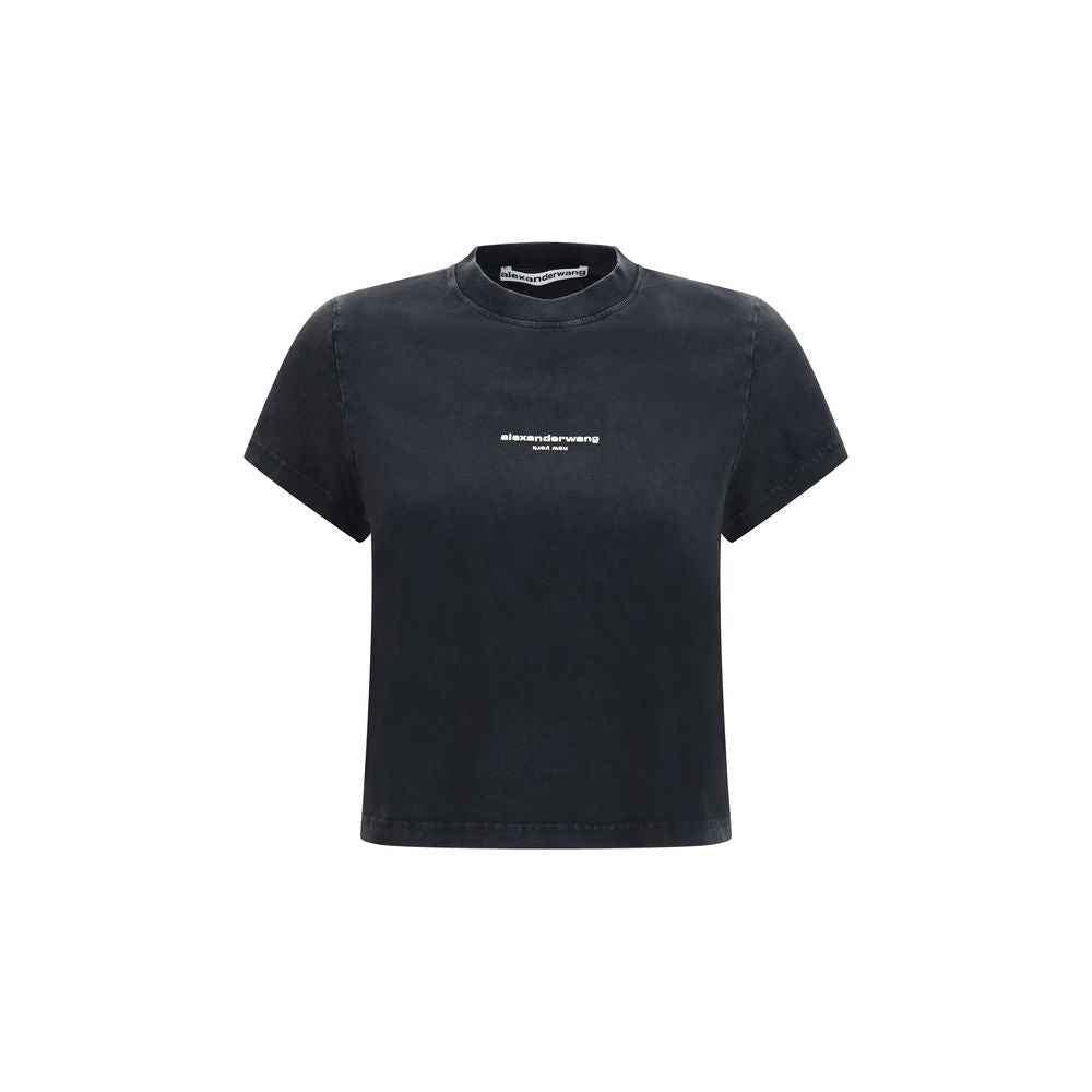 Alexander Wang Gray Cotton T-Shirt