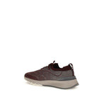 Brunello Cucinelli Bordeaux Cotton Athletic Sneakers