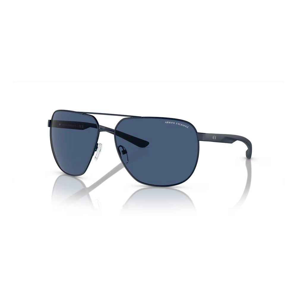 Armani Exchange Gray Metal Sunglasses