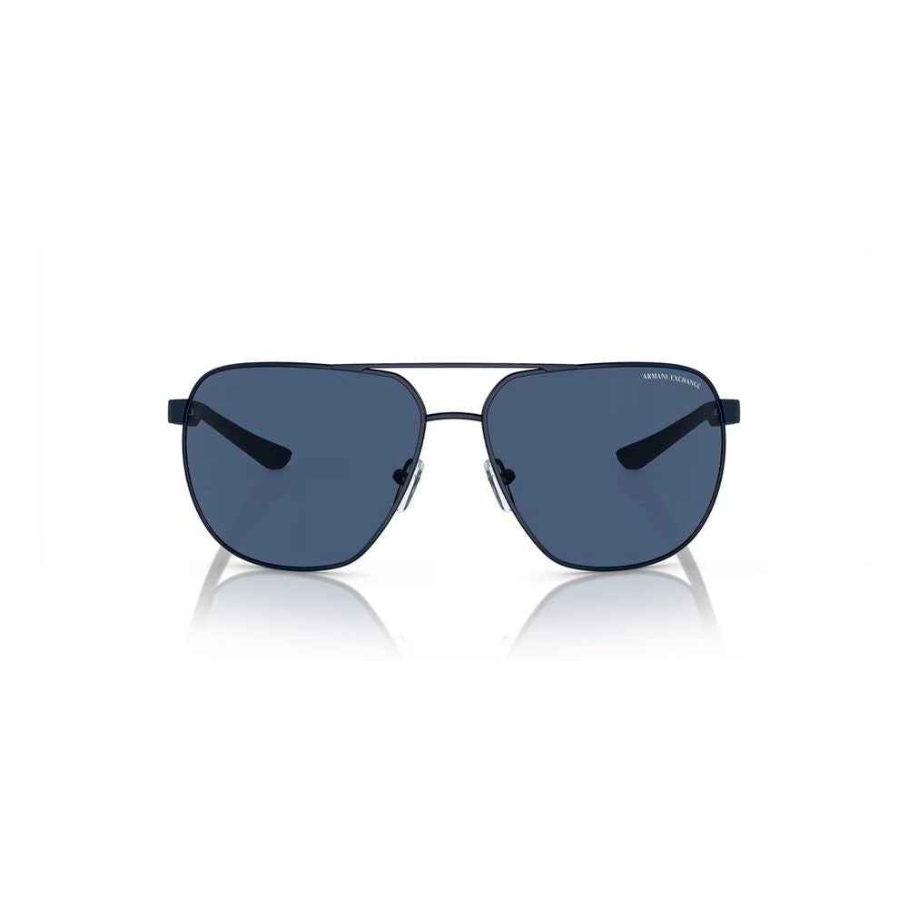 Armani Exchange Gray Metal Sunglasses