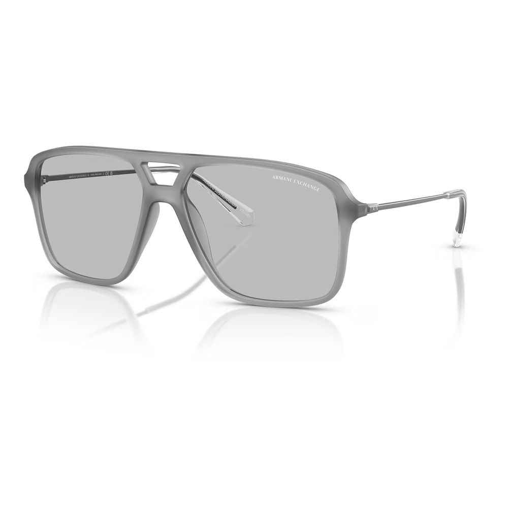 Armani Exchange Gray Injected Sunglasses