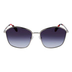 Liu Jo Gray Metal Sunglasses