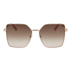 Longchamp Gold Metal Sunglasses
