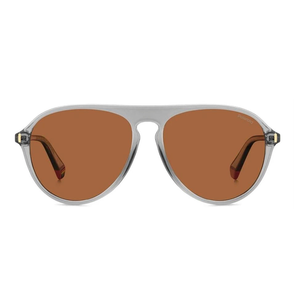 Polaroid Gray Polycarbonate Sunglasses