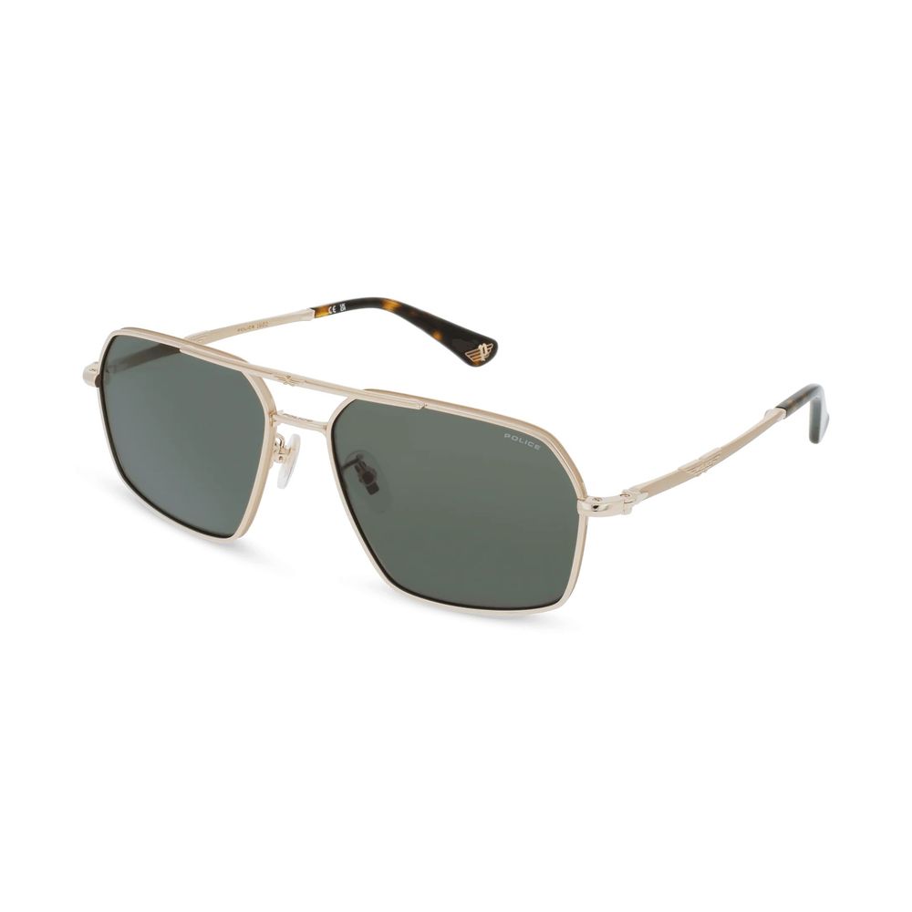 Police Gold Metal Sunglasses
