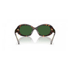 Tory Burch Brown Acetate Sunglasses