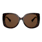Versace Brown Acetate Sunglasses
