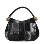 Roberto Cavalli Black Leather Handbag
